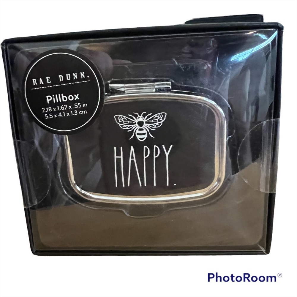 Rae Dunn 🐝 HAPPY Pillbox